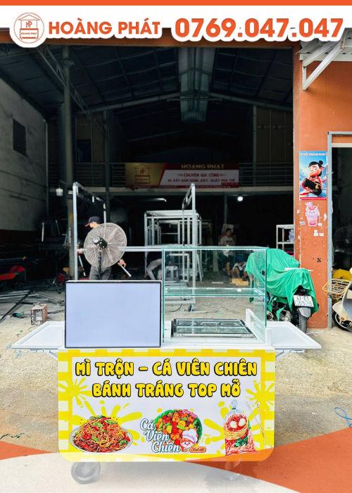 Xe mì trộn 1m2 x 60 x 2m XBH998