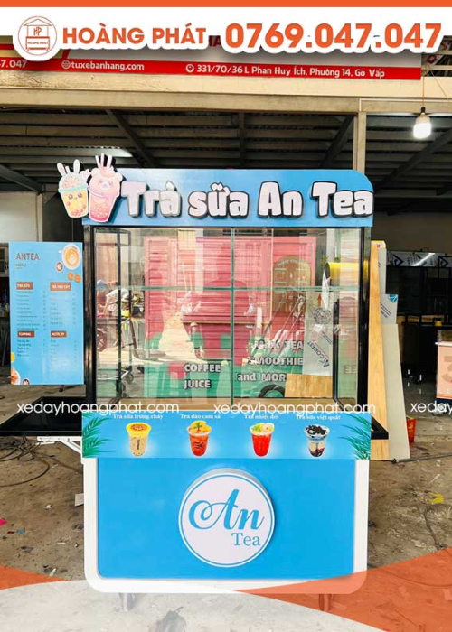 Xe Trà Sữa 1m2 x 60 x 2m XTS178