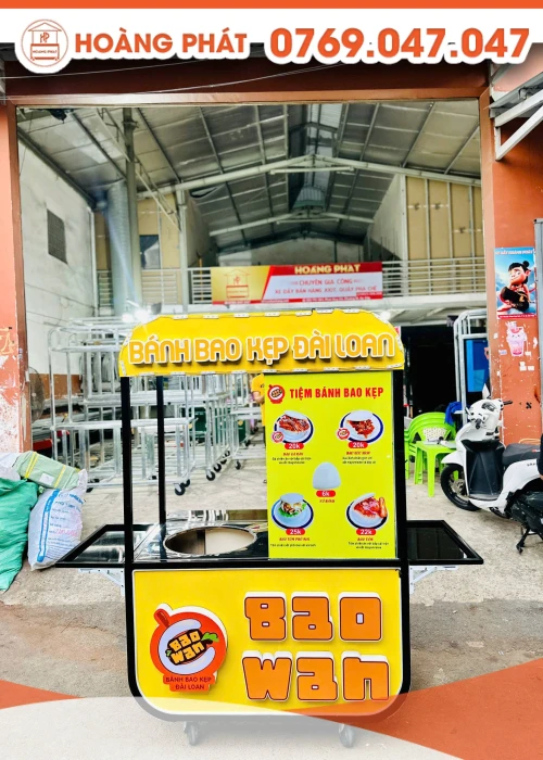 Xe bánh bao kẹp 1m2 x 60 x 2m XBH988