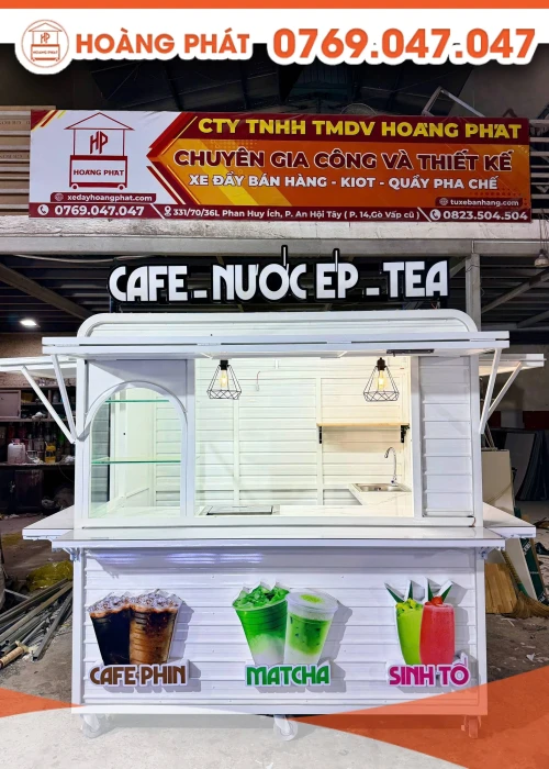 Kiot bán hàng 2m x 1m7 x 2m K1277