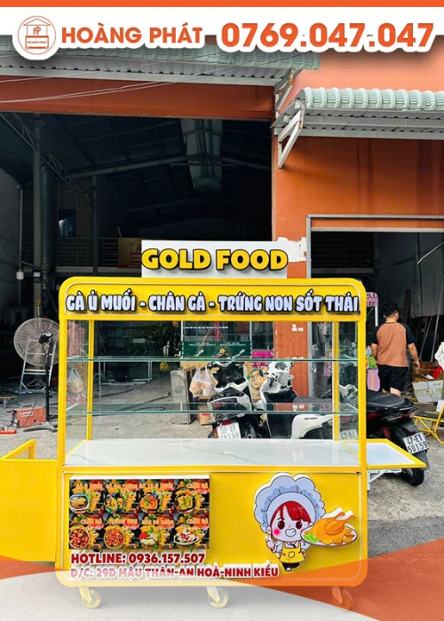 Xe gà ủ muối 1m8 x 60 x 2m XBH888