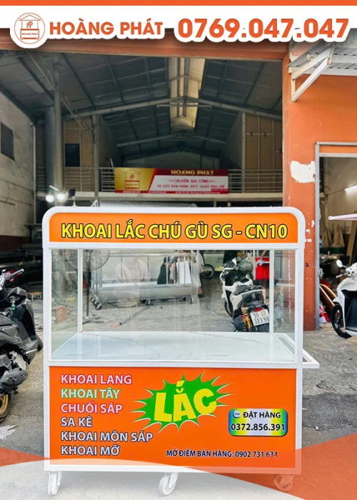 Xe khoai lắc 1m66 x 60 x 2m XBH886