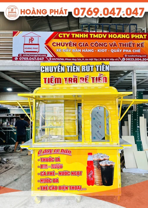Kiot bán hàng tạp hóa 1m2 x 1m2 x 2m K1108