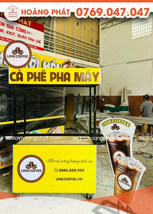 Xe Cà Phê 1m2 x 60 x 2m XCF186