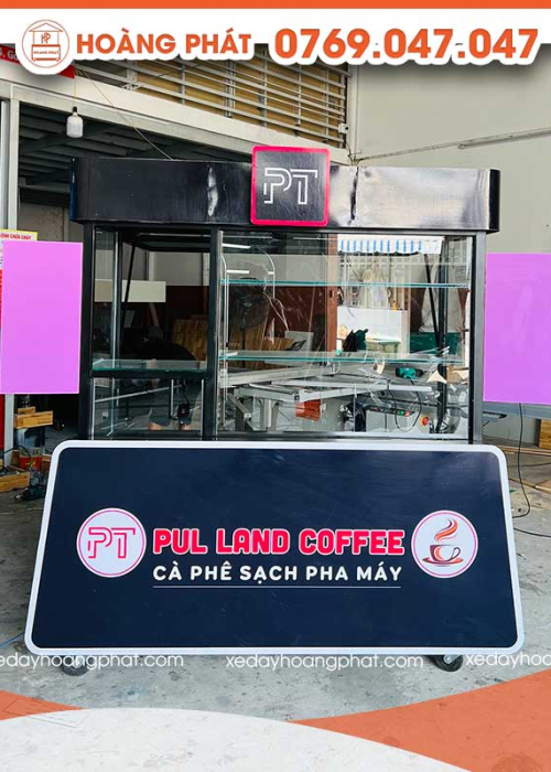 Xe Cà Phê 1m-1m8 x 60 x 2m XCF160