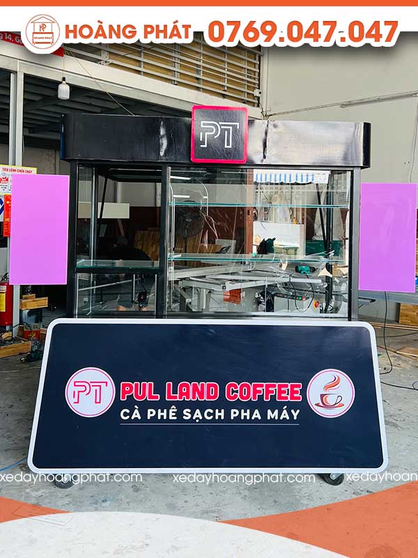 Xe Cà Phê 1m-1m8 x 60 x 2m XCF160