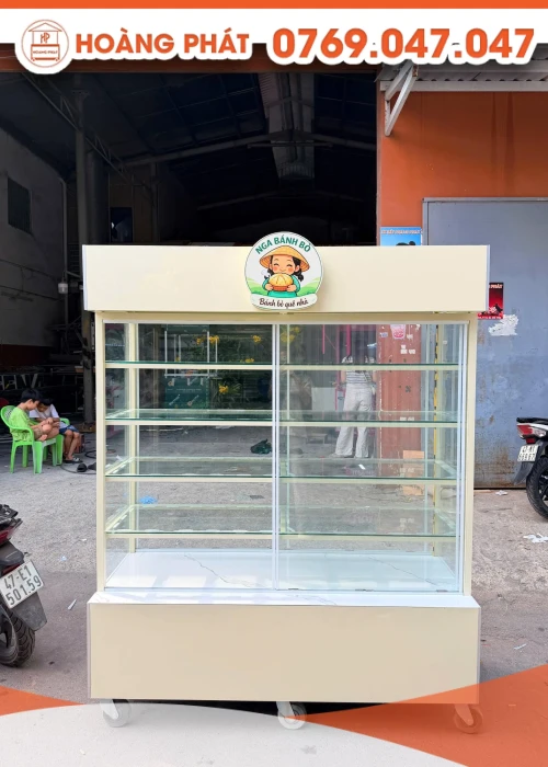 Tủ xe bán hàng 1m6 x 60 x 2m XBH1233