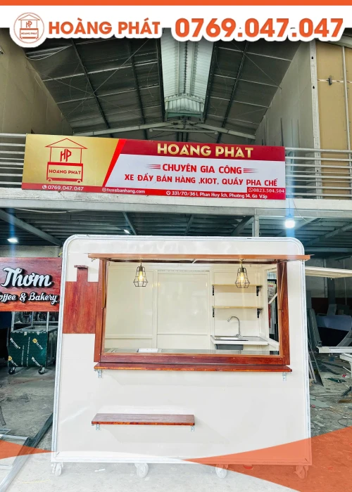 Kiot bán hàng 2m3 x 1m7 x 2m K1067