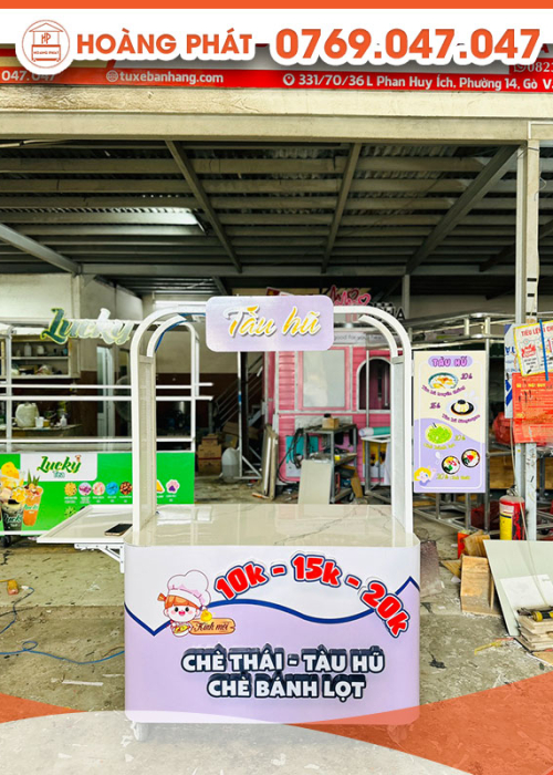 Xe chè thơm ngon 1m2 x 60 x 2m XBH635