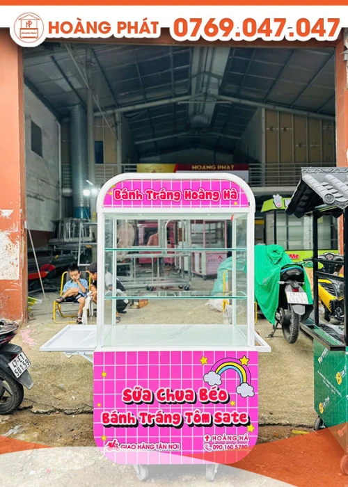 Xe sữa chua béo 1m x 60 x 2m XBH727