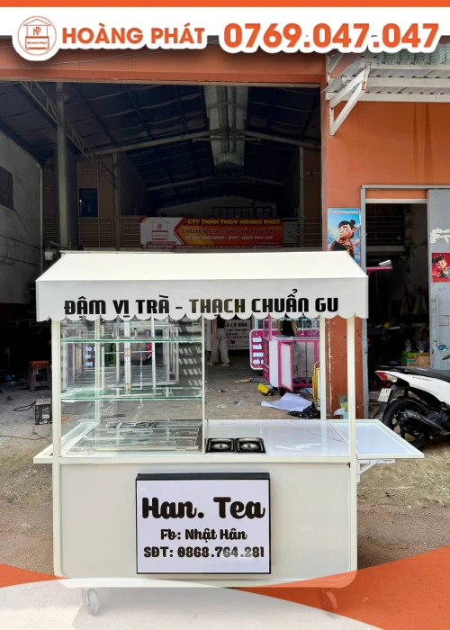 Xe trà trái cây 1m6 x 60 x 2m XTS1145