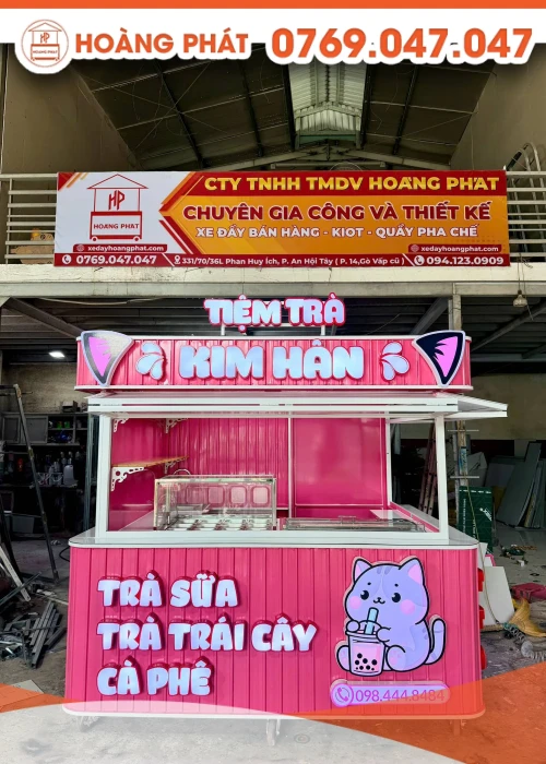 Kiot bán hàng 2m3 x 1m7 x 2m K1358