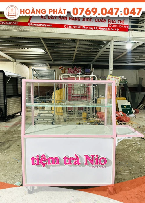 Xe trà 1m2 x 60 x 2m XBH701