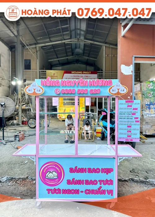 Xe bánh bao kẹp 1m2 x 60 x 2m XBH802