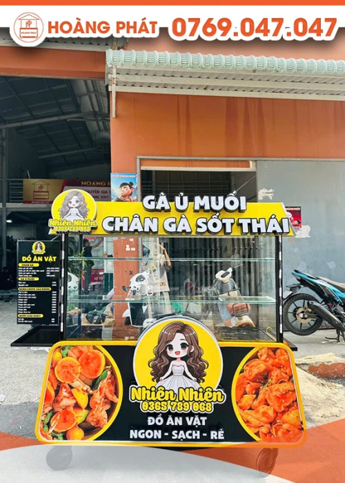 Xe gà ủ muối 1m6 x 60 x 2m XBH1043