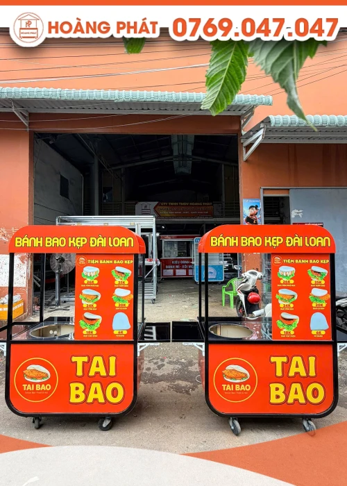 Xe bánh bao kẹp đài loan 1m2 x 60 x 2m XBH1162