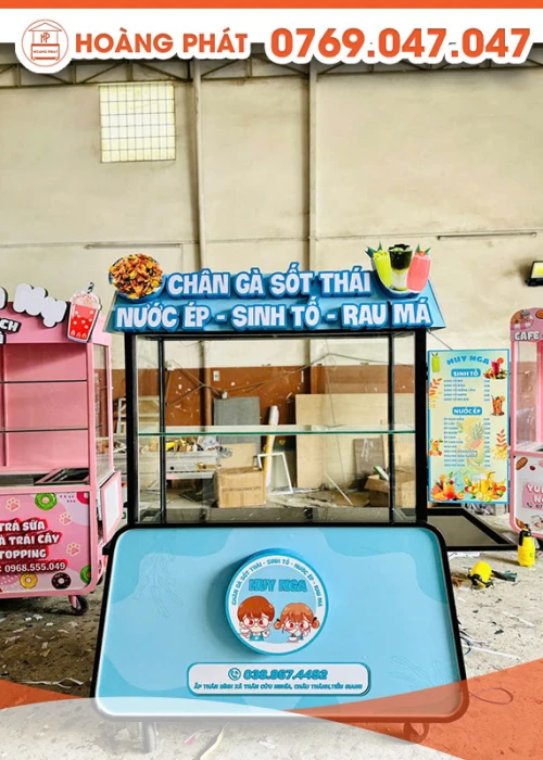 Xe chân gà sốt thái 1m2 x 60 x 2m XBH704