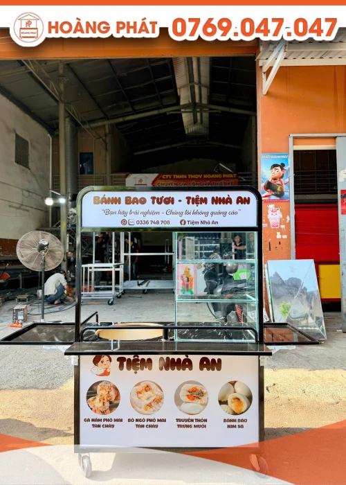 Xe bánh bao tươi 1m6 x 60 x 2m XBM1243