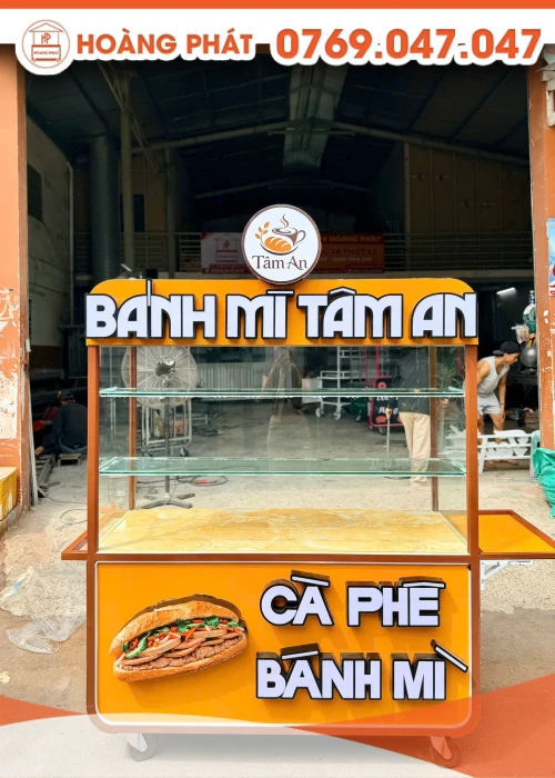 Xe bánh mì 1m5 x 60 x 2m XBM1364