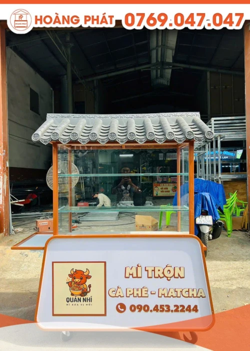 Xe mì trộn 1m2 x 60 x 2m XBH966