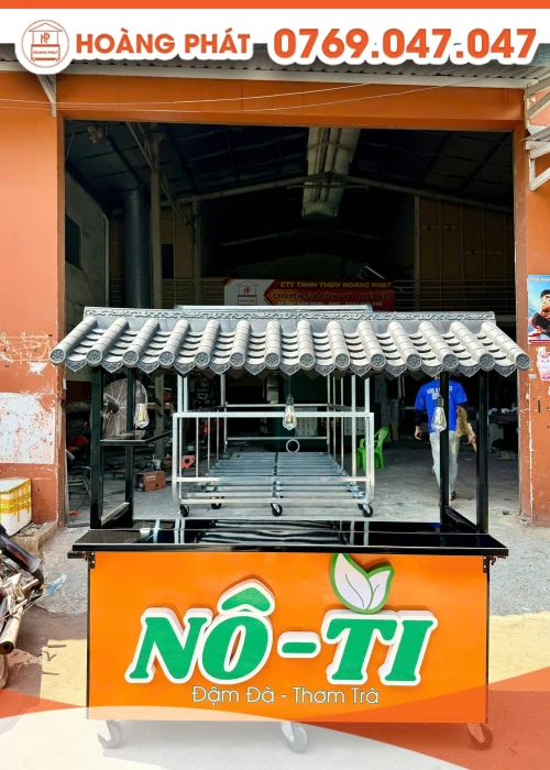 Xe trà 1m8 x 60 x 2m XTS1247
