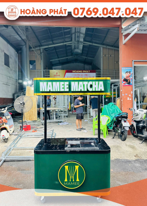 Xe bán matcha 1m2 x 60 x 2m XBH999