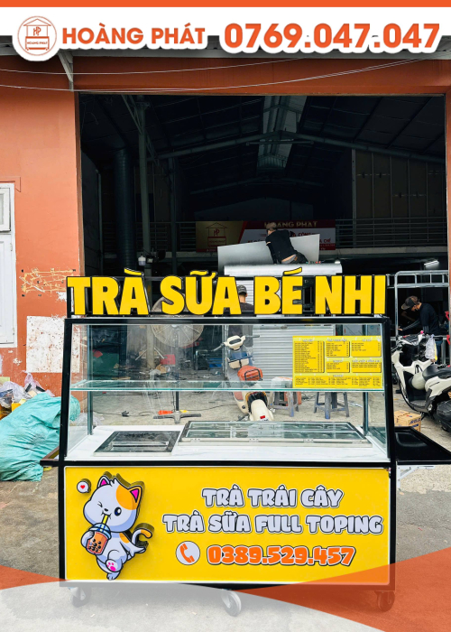 Xe Trà Sữa 1m8 x 60 x 2m XTS995