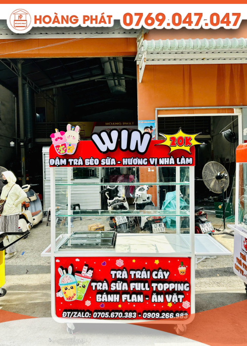 Xe Trà Sữa 1m2 x 60 x 2m XTS993