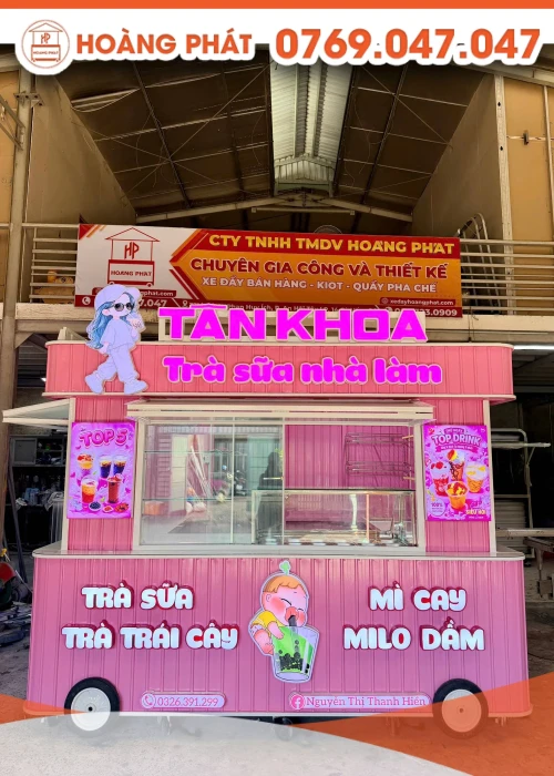 Kiot bán hàng 3m x 2m2 x 2m K1371
