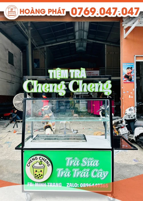 Xe Trà Sữa 1m4 x 60 x 2m XTS989