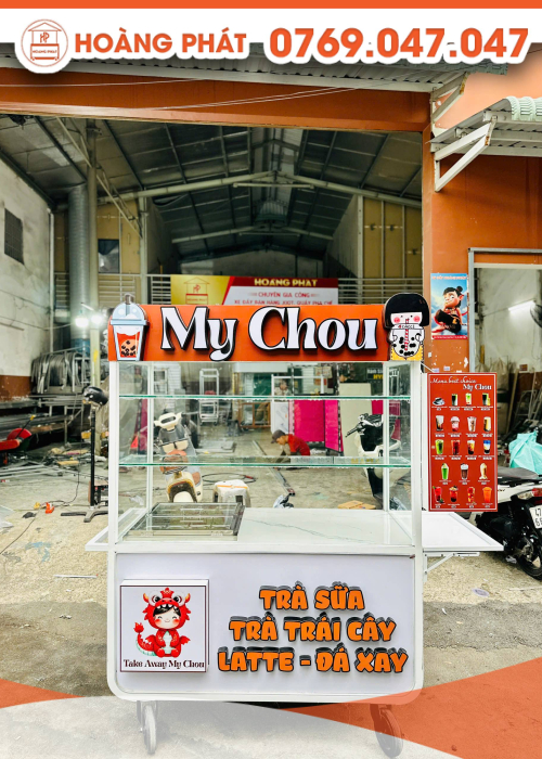 Xe Trà Sữa 1m4 x 60 x 2m XTS991