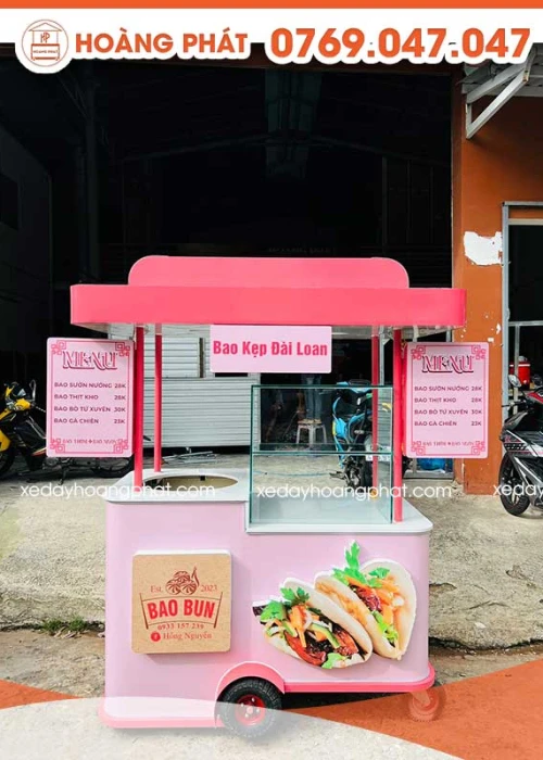 Xe Bánh Bao Kẹp 1m4 x 60 x 2m XBB208