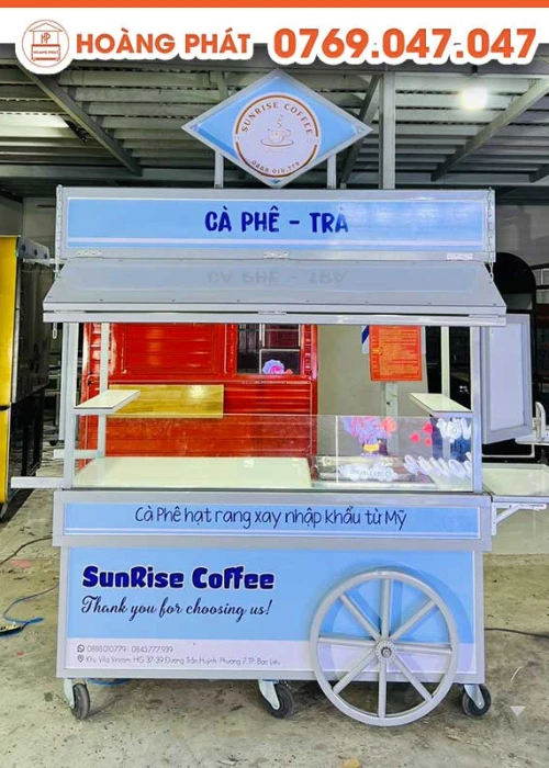 Xe cà phê 1m-1m8 x 60 x 2m XTS48