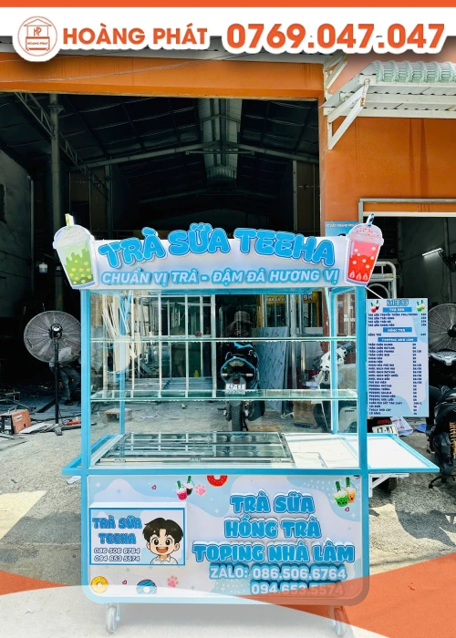 Xe Trà Sữa 1m5 x 60 x 2m XTS966