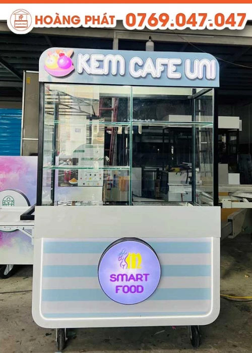 Xe Kem Cafe 1m-1m8 x 60 x 2m XTS50