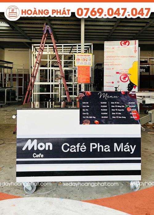 Xe Cà Phê 1m-1m8 x 60 x 2m XCF155