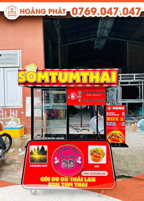 Xe gỏi đu đủ Thái 1m2 x 60 x 2m XBH683