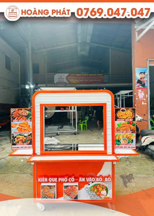 Xe cá viên chiên 1m2 x 60 x 2m XBH1128