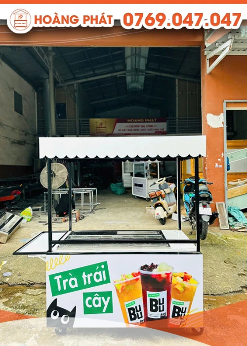 Xe trà trái cây 1m5 x 60 x 2m XBH787