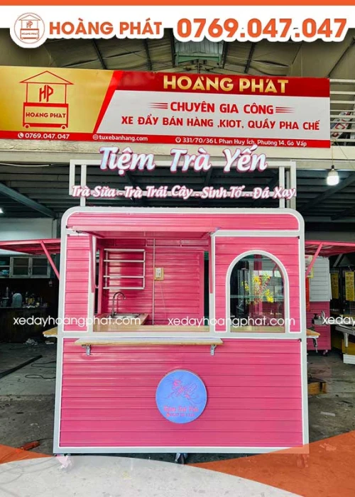 Kiot Trà Sữa, Trái Cây 2m x 1m8 K205