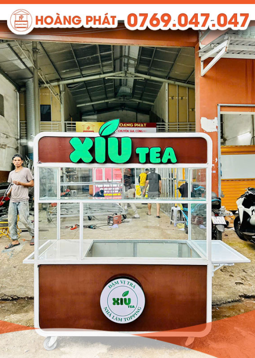 Xe trà 1m6 x 60 x 2m XBH789