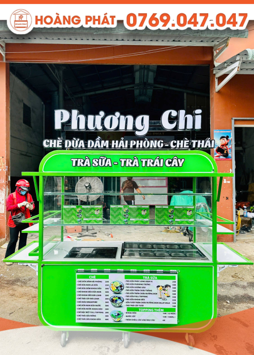 Xe dừa dầm 1m8 x 60 x 2m XBH956
