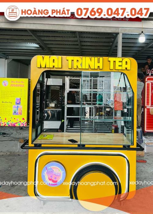 Xe Trà Sữa 1m-1m8 x 60 x 2m XTS153