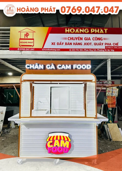 Kiot chân gà 1m8 x 1m6 x 2m K1004