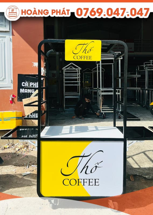Xe Cà Phê 1m x 60 x 2m XCF214