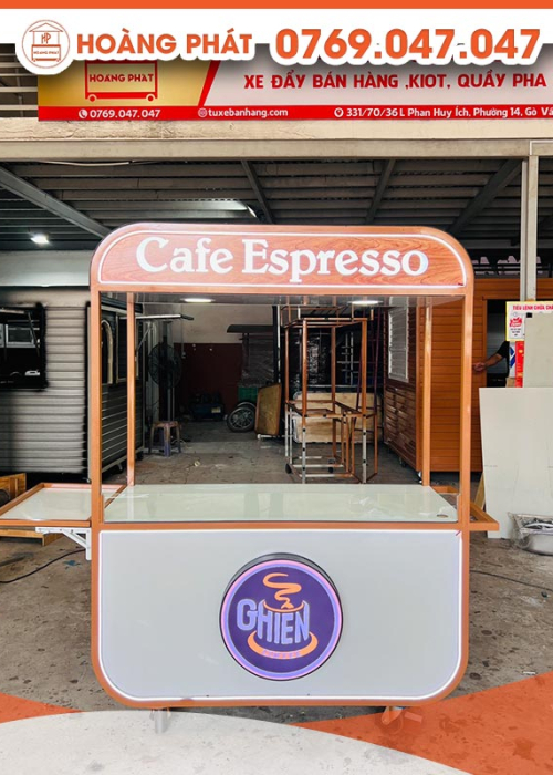 Xe Cà Phê 1m3 x 60 x 2m XCF215