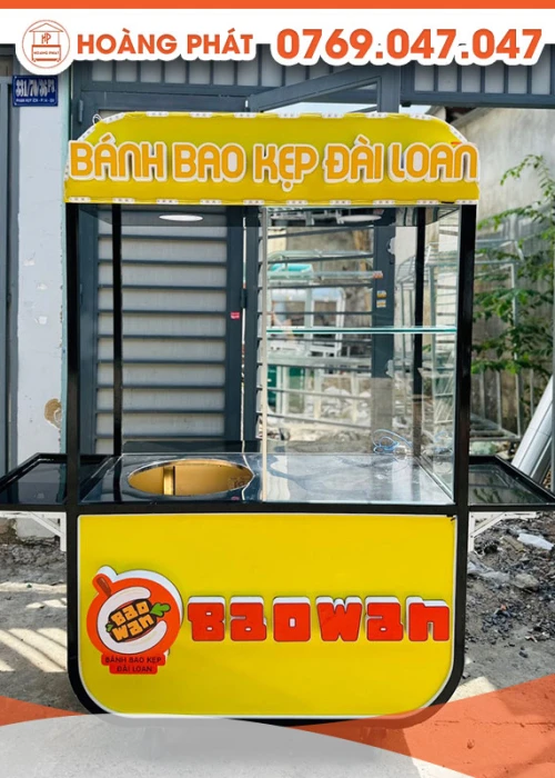 Xe bánh bao kẹp Đài Loan 1m2 x 60 x 2m XBH488