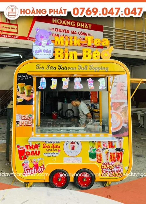 Kiot Trà Sữa 1m-1m8 x 60 x 2m XBM139