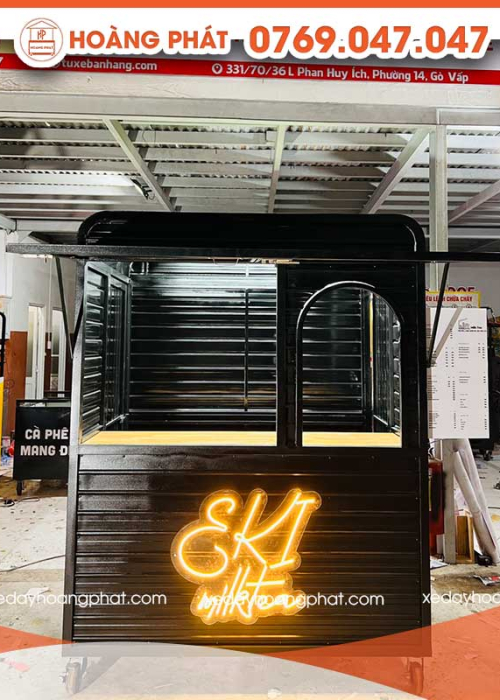 Kiot Bán Hàng 1m6 x 1m2 x 2m K138