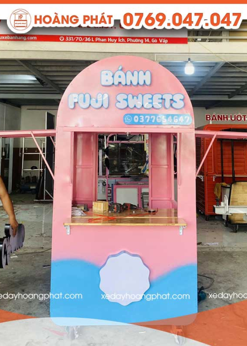 Kiot Bán Bánh 1m2 x 1m3 x 2m K137